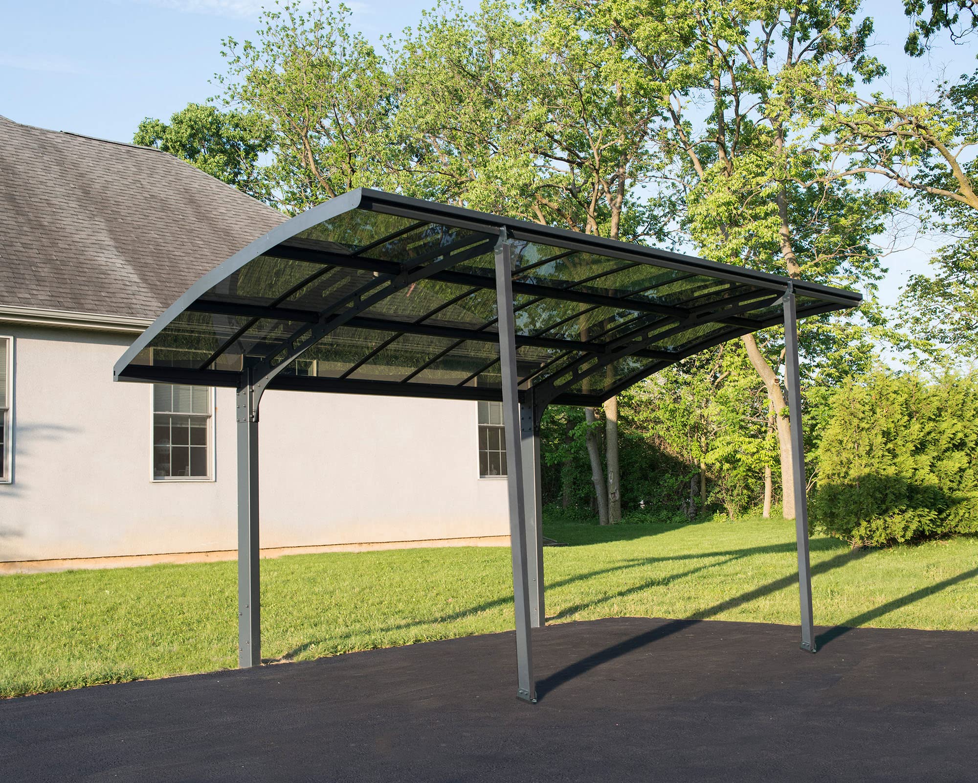 Palram - Canopia Arizona Carport Snow and Winter Support Kit for All Palram - Canopia Carports, Metal (Gray) - Image 9