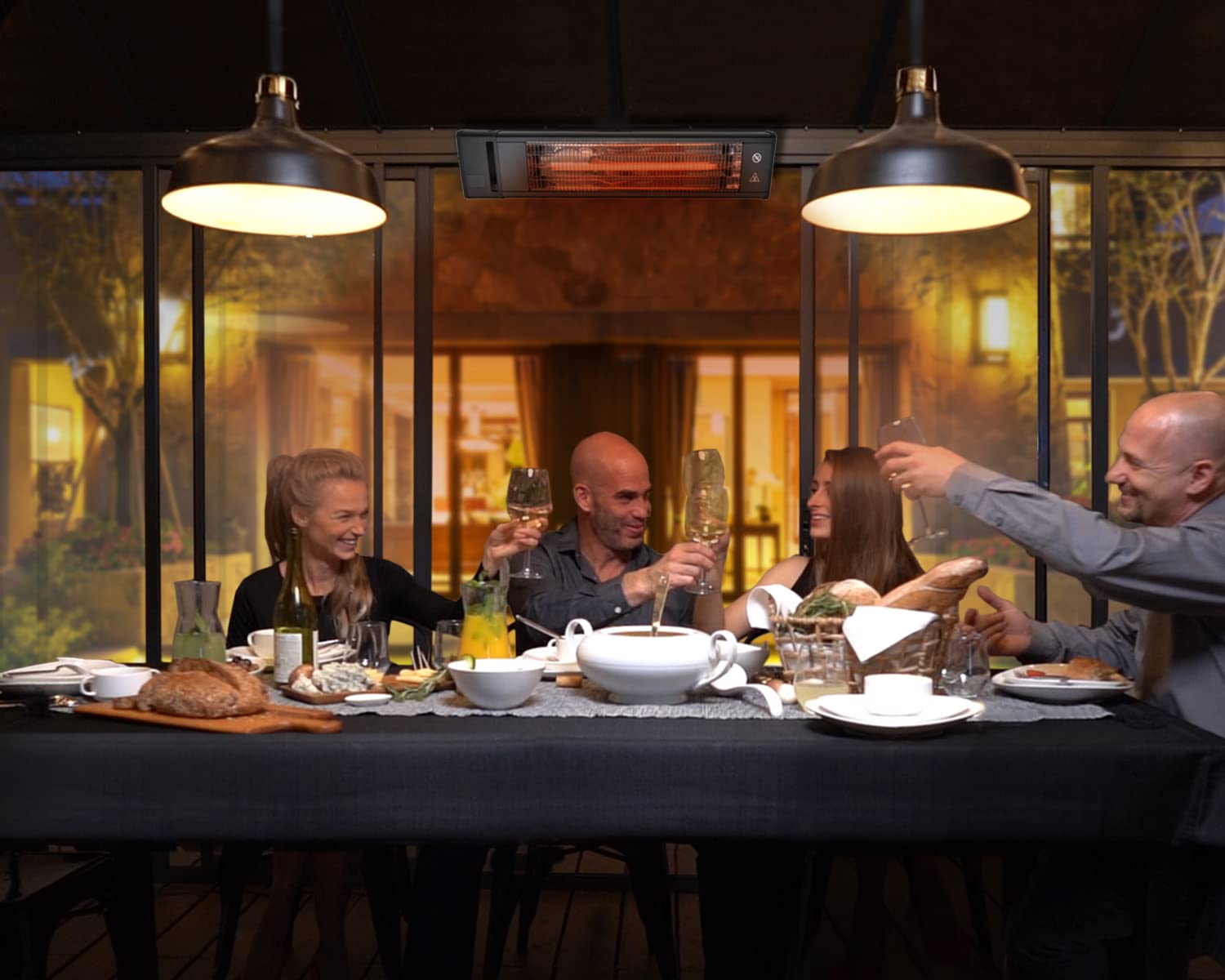 Palram - Canopia Canopia 1500W Carbon Fiber Infrared Heater - Image 7