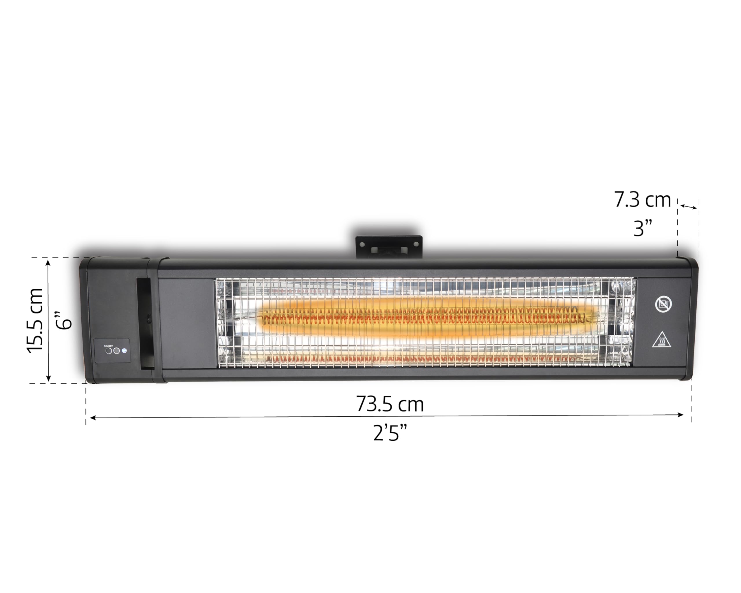Palram - Canopia Canopia 1500W Carbon Fiber Infrared Heater - Image 9