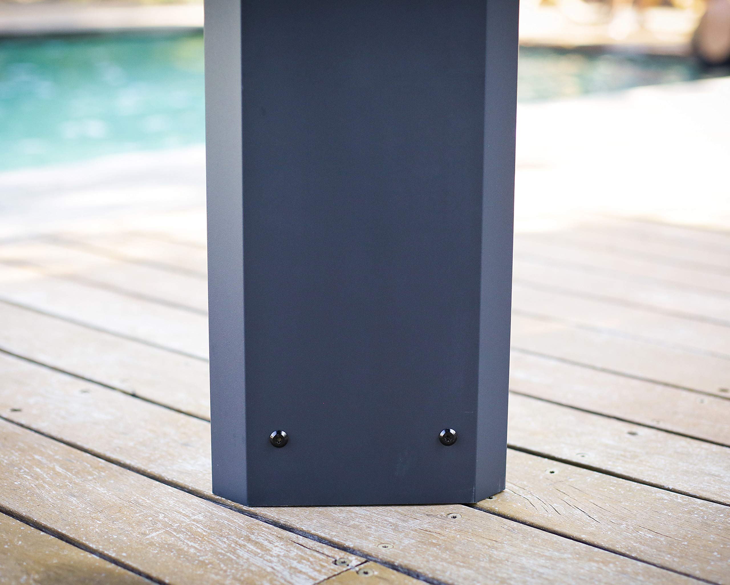 Palram - Canopia Colorado 14 x 14 x 6.5 Carport, Heavy Duty Metal Car Port, Weather-Protected Aluminum Frame, Polycarbonate RV & Car Storage, UV Protected, DIY Truck Garage Kit, 10-Year Warranty, Gray - Image 7