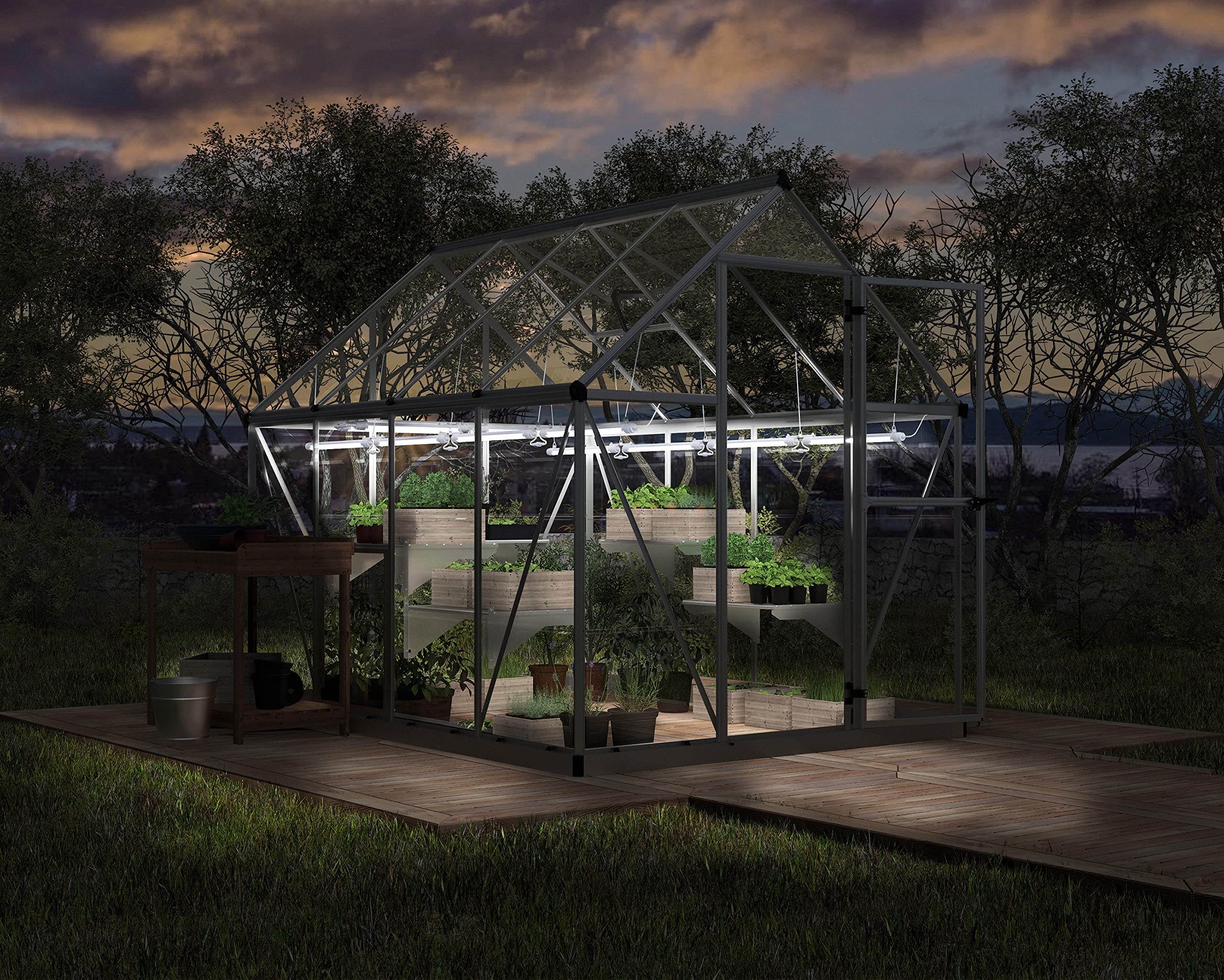 Palram - Canopia Greenhouses LED Grow Light for Plants, Vegetables, Fruits, Flowers, Growth Plant Light - Image 4