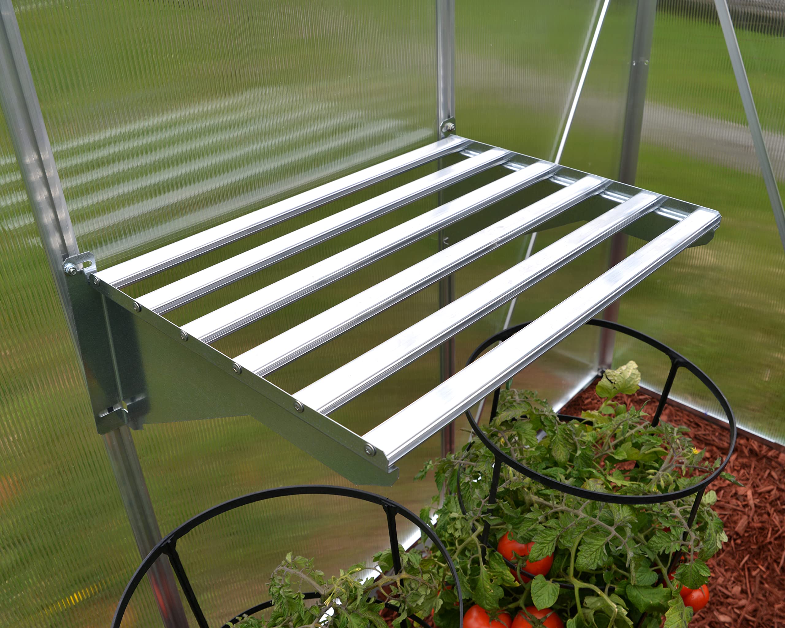 Palram - Canopia Heavy Duty Greenhouse Shelf Bundle (4 piece) - Image 5