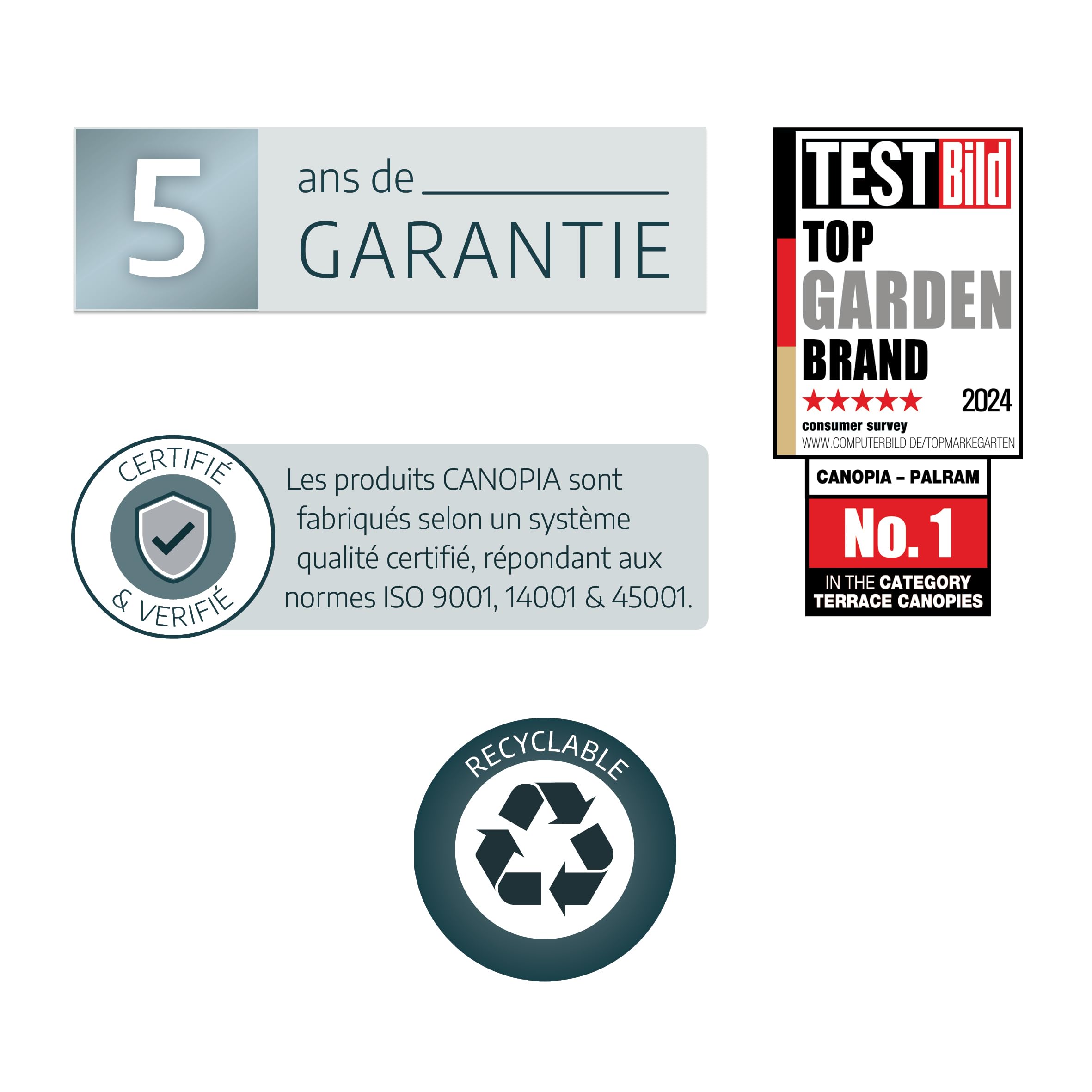 Palram - Canopia Helsinki 10' x 11' Attached Wood Pergola Patio Cover, Polycarbonate Roof with Built-in Gutters, UV & Heat Block Technology, All-Weather Outdoor Awning Canopy, Brown/Light Gray - Image 9