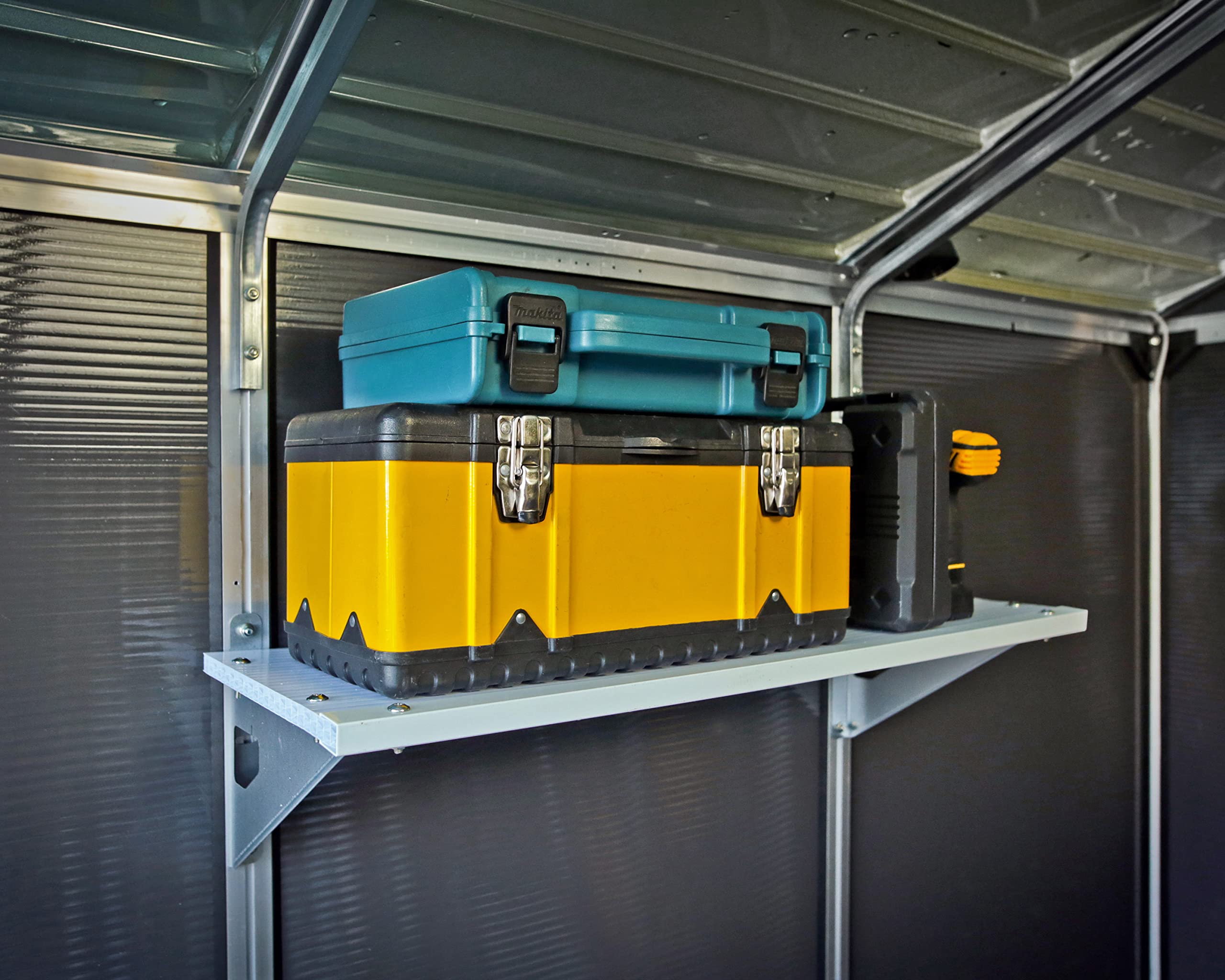 Palram - Canopia Skylight Storage Shed Shelf - Image 6