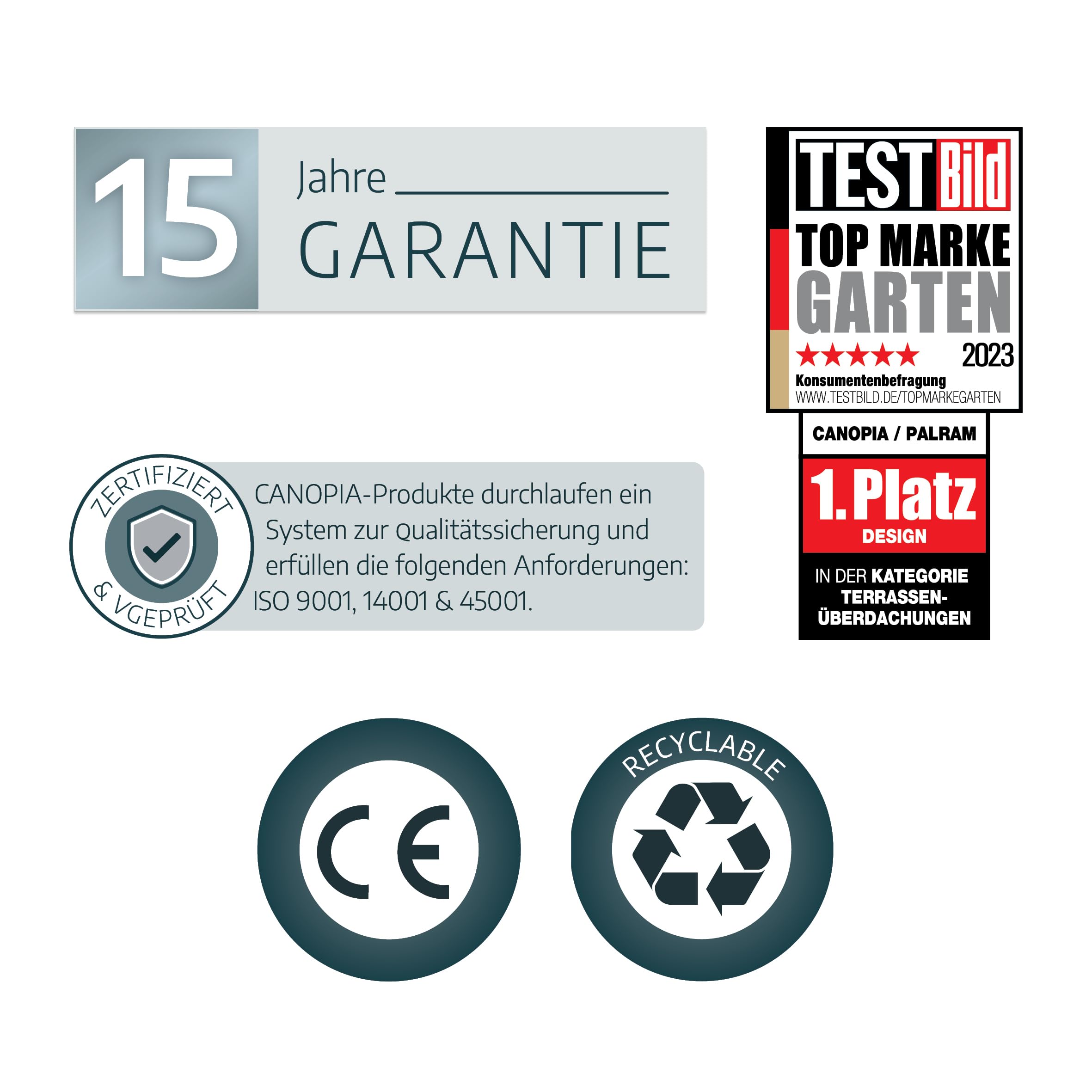 Palram - Canopia Stockholm Patio Cover 11’ x 12’ Gray/Gray Outdoor Canopy Awning for Patio, Waterproof Canopy, Patio Awning, Outside Canopy for Backyard, Outdoor Gazebo with 100% UV Protection - Image 9