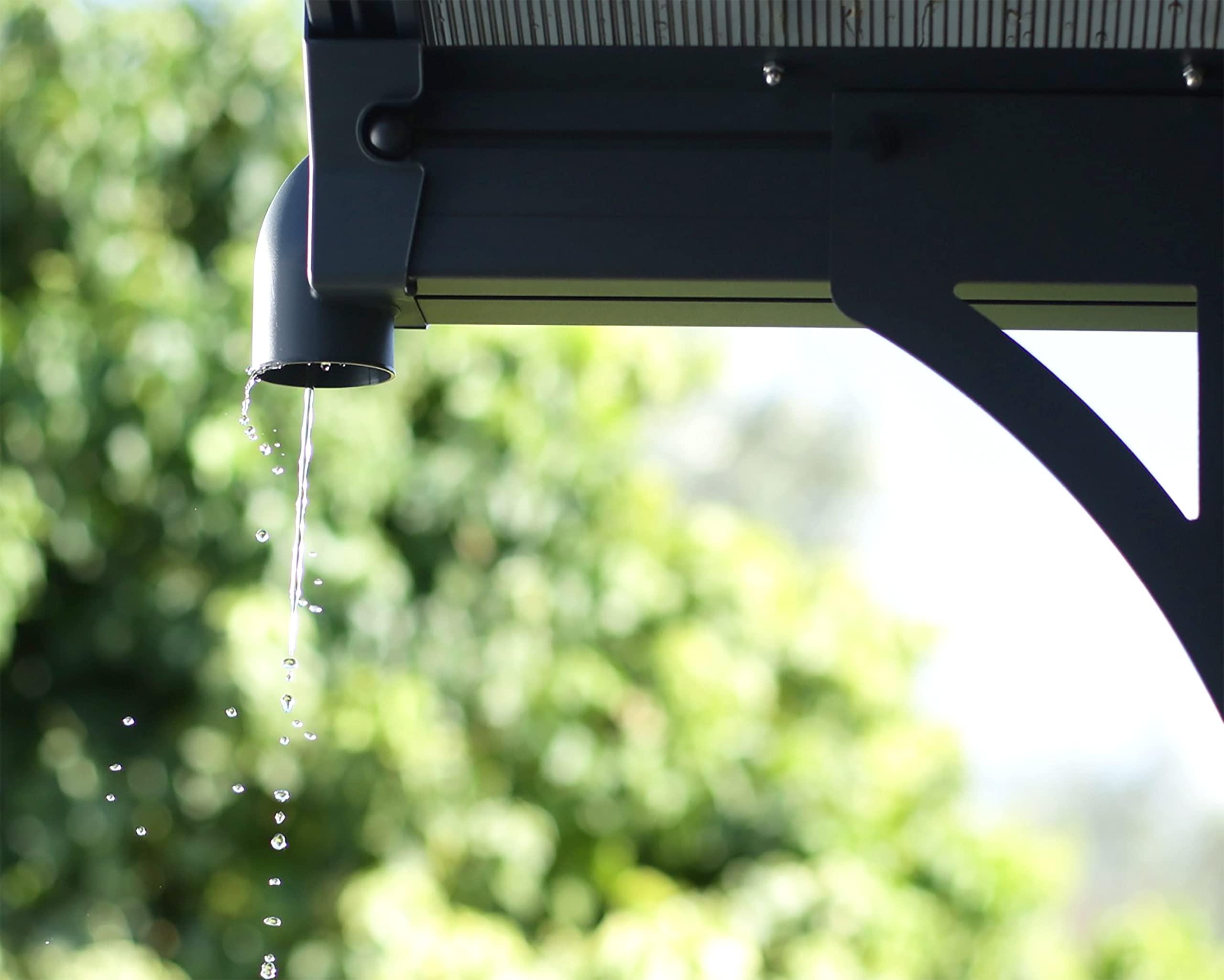 Palram - Canopia Arcadia 12' x 14' Carport, Heavy Duty 6' Clearance Metal Car Port, Weather-Protected Aluminum Frame, Polycarbonate Roof DIY Car, Truck, RV Storage, 10-Year Warranty, Gray - Image 8