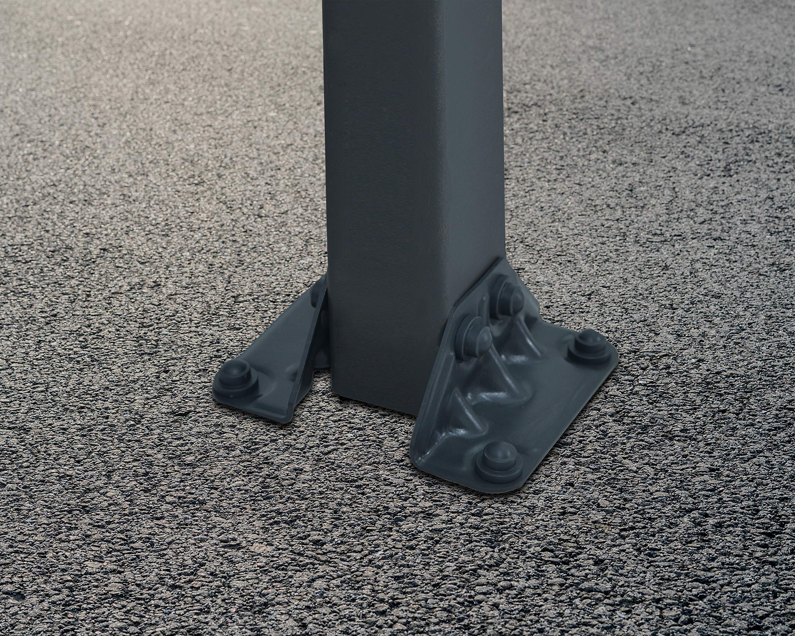 Palram - Canopia Arcadia 12' x 14' Carport, Heavy Duty 6' Clearance Metal Car Port, Weather-Protected Aluminum Frame, Polycarbonate Roof DIY Car, Truck, RV Storage, 10-Year Warranty, Gray - Image 7